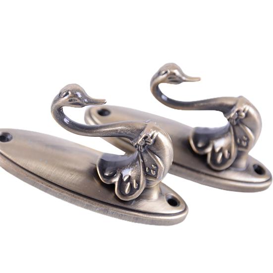 

2 шт. практичный настенный крючок, прочный декоративный легкий крючок для штор, аксессуары для штор, аксессуары для штор