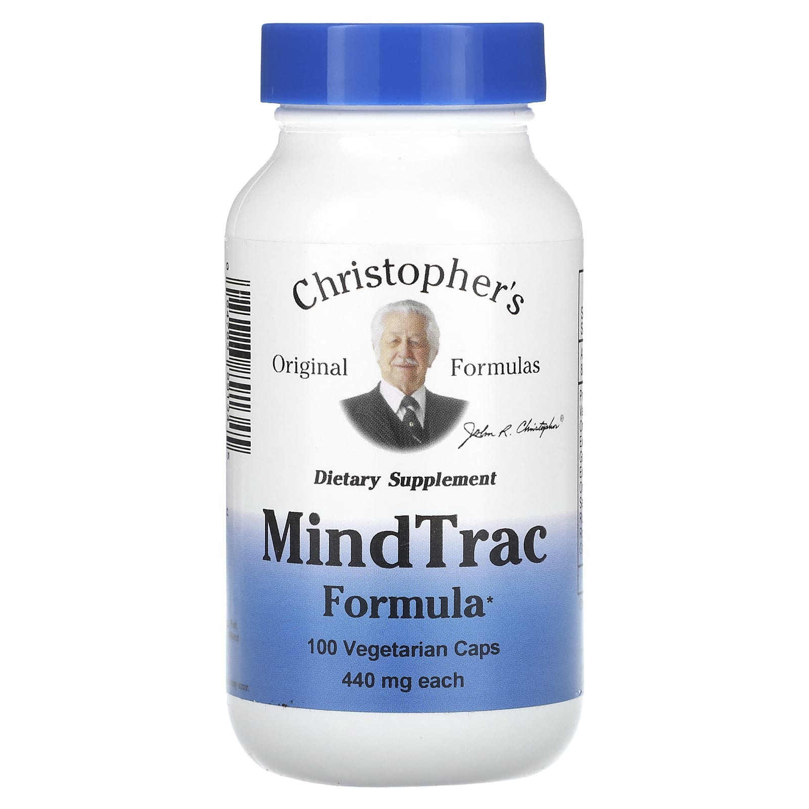

Christopher S Original Formulas, MindTrack Formula, 440Mg, 100 Veggie Caps