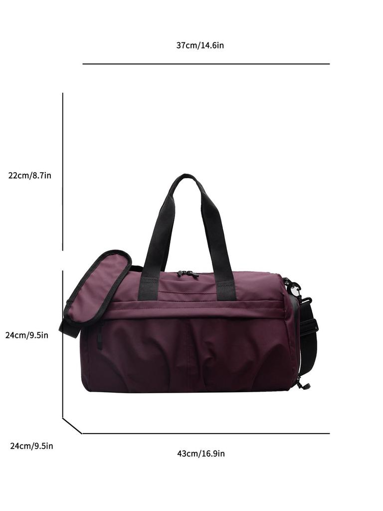 Waterproof Minimalist Yoga Gym Bag with Shoe Compartment