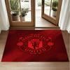 Kober s designem Manchester United z křišťálového sametu Měkká dekorativní podložka do ložnice a předsíně