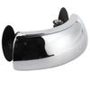 Motorcycle Rearview Mirror 180 Degree Wide Angle Adjustable Wind Screen Mount Blind Spot Eliminating