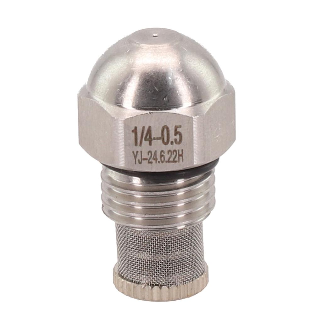 1/4 BSPT Thread Mist Nozzle Stainless Steel with 0 3 1 5mm Orifice Diameter for Dust Cooling and Fog Test Uses