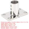 90 Degree Stanchion Base Marine Grade Tube Base Durable Handrail Fitting  Yacht