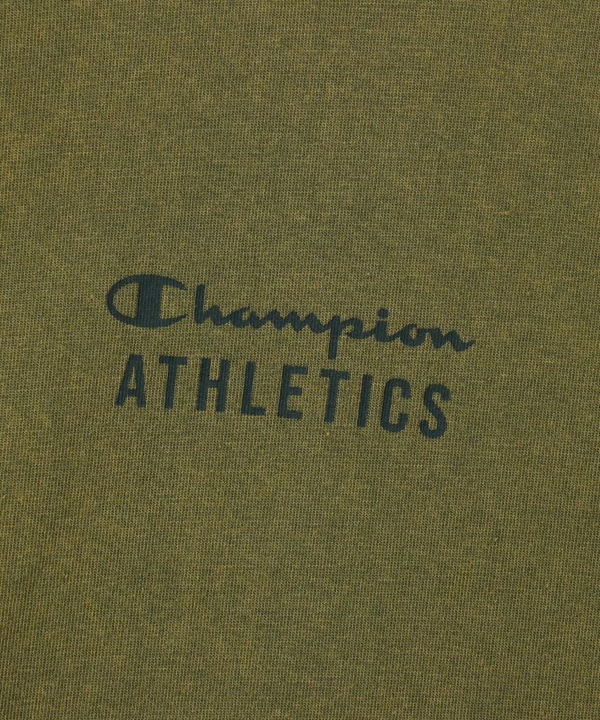Washed Regular Fit Athletic Long Sleeve Hoodie Olive