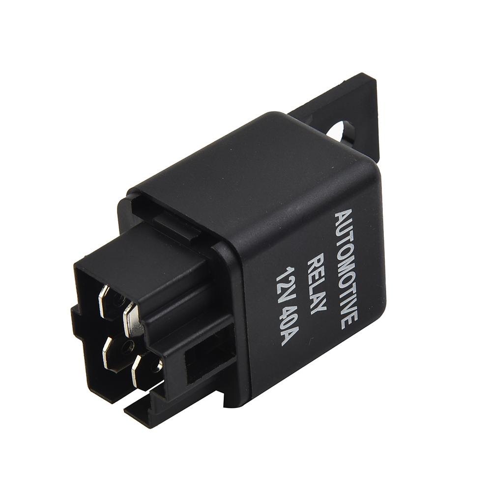 1pcs Car Relay 12V 40A 40 AMP Car Automotive Van Boat Bike 4 Pin SPST Alarm Relay Auto Interior Replacement Part