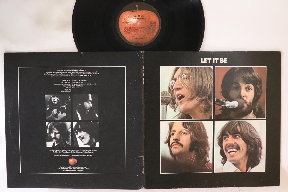 

LP Record BEATLES - Let It Be AR34001 APPLE 1970 US Rock Used