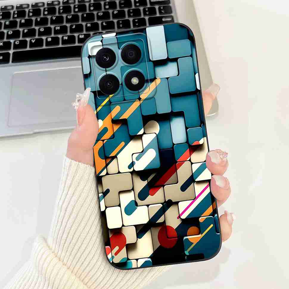 For Honor X8a 4G CRT-LX1 Case Cute Butterfly Luxury Flower Soft Silicone Cover For Huawei HonorX8a X8A CRT-LX2 6.7" Bumper Shell