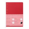 Nitoms STALOGY Anteckningsbok A5 Horisontellt linjerad A-Line 365 Dagar Röd SS0108