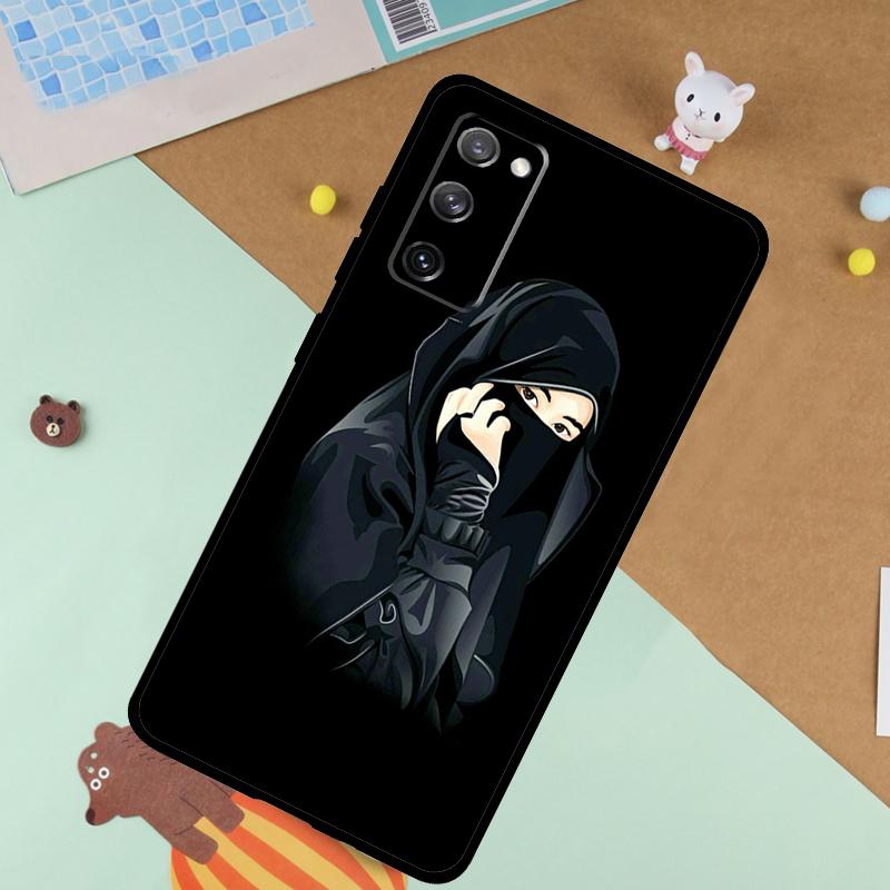

Muslim Islamic Arabic Hijab Girl Soft Case For Samsung Galaxy S25 Ultra S9 S10 S20 S21 S22 S23 S24 Plus S24 FE Funda Cover Galaxy S25 Plus