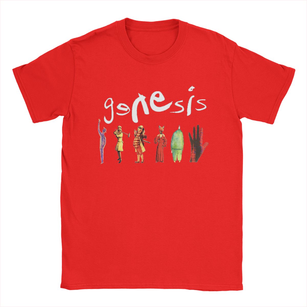 

Футболка Genesis для мужчин, потрясающая футболка из чистого хлопка, с круглым вырезом, с коротким рукавом, футболки для вечеринок S