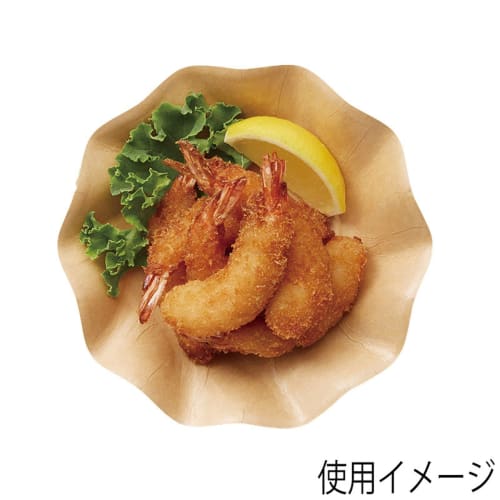 [Bulk Purchase] Shimojima HEIKO Disposable Paper Plates, Commercial Use, Stylish Craft, Sun Plate, 15cm, 1000 Plates (25 Plates x 40 Bags)