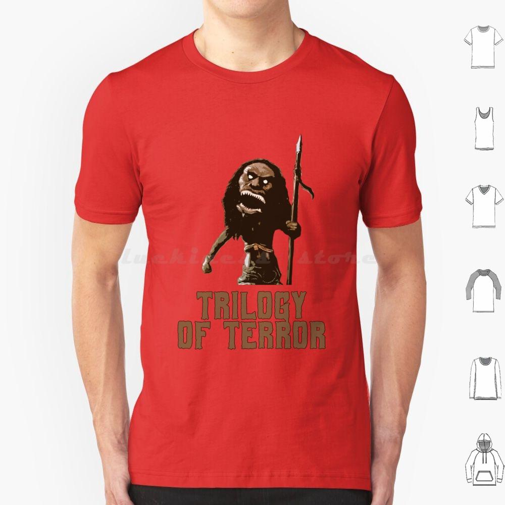 Trilogy Of Terror T Shirt Cotton Men Women DIY Print Trilogy Of Terror Zuni Zuni Horror Movies Horror Vintage Horror Movie
