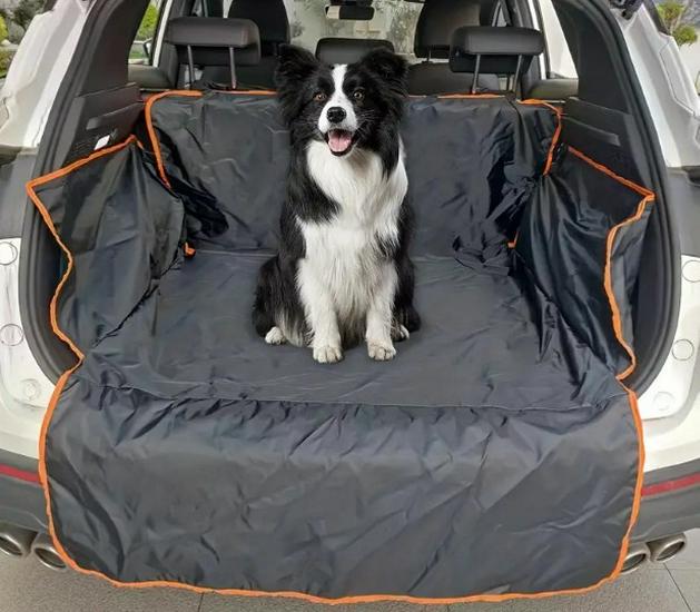 Washable Waterproof Scratch-proof Car Trunk Pet Seat Cushion & Extension Board