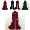 Beautifully Crafted Vintage Style Medieval Renaissance Women's Gown Dress For Special Occasions