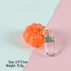 Vegetable Keychain Set: Chili, Broccoli, Garlic Food Pendants - Unique Bag Accessories
