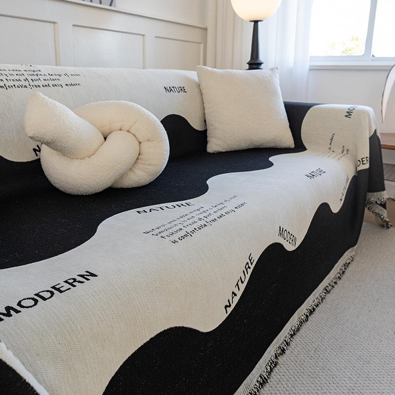 Chenille Sofa Towel Simple Modern Sofa Blanket Anti-Cat Scratch Sand Release Four Seasons Universal Leather Sofa Cover Cover Cover Cloth