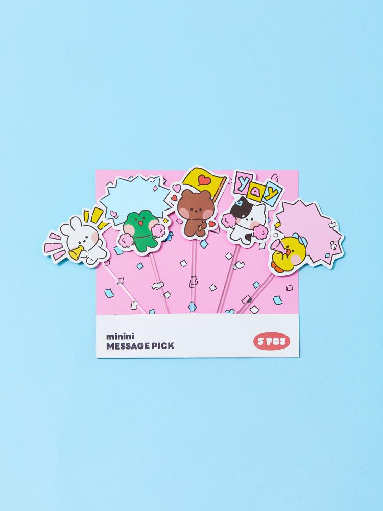 LINE FRIENDS Field Day Minini Message Pick