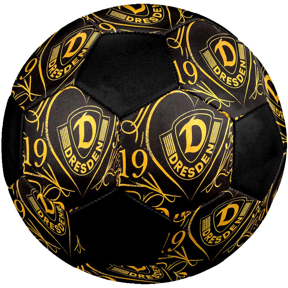 SIZE 5 Dynamo Dresden Soccer Ball Colorful All Ages Machine Stitched PVC Competition Ready Durable High-Bounce