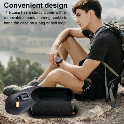Hard Carrying Case for JBL Flip 7 Speaker Portable Storage Bag Shockproof Hard Travelling Case Anti-scratch Wireless Speaker Bag