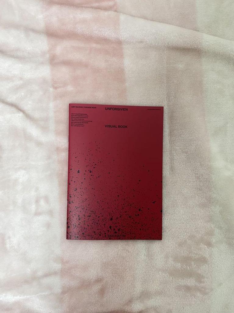 [USED] LE SSERAFIM UNFORGIVEN CDLu Seraphim Lucera