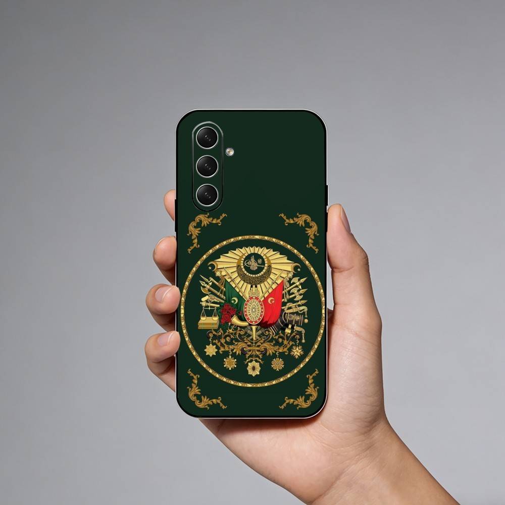 0-Ottoman Empire Coat Of Arms Phone Case For Samsung Galaxy A73,A21s,A22,A31,A52,A53,A71,A41Soft Black Shell