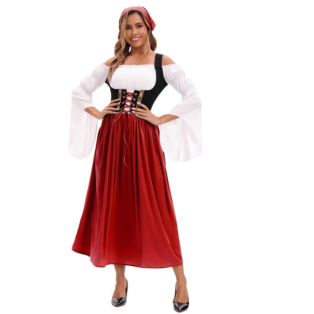 Oktoberfest serveres svētku kostīms: Alus Festivāla