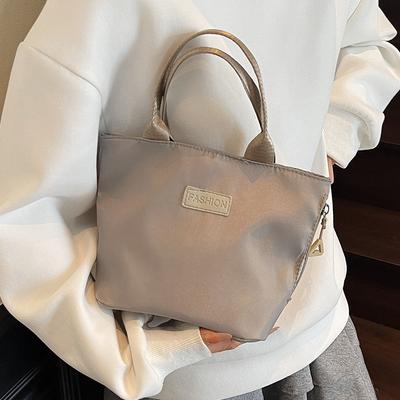 Casual Shoulder Messenger Bag New Mobile Phone Small Square Bag Shopping Handbag Lightweight Anti-splashing Nylon Bag