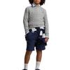 Polo Ralph Lauren Ribbed Knit Cuff Crew Neck Long Sleeve Sweater Kids sweater CWPOSWEY6820334-250