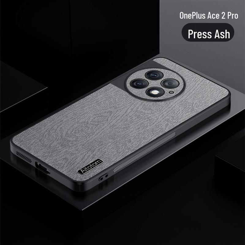 Coque de téléphone portable motif écorce pour OnePlus Ace2Pro - Anti-chute Couverture intégrale pour objectif