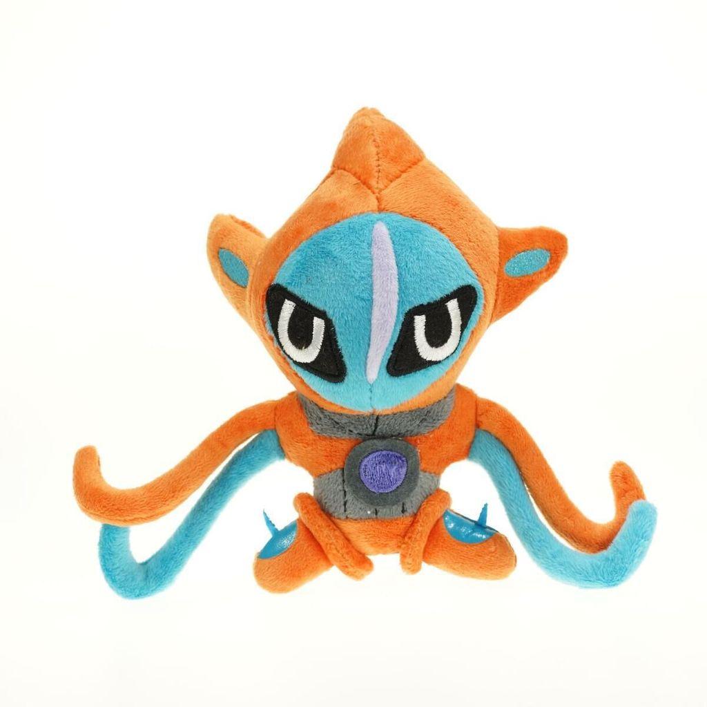 Muñeco de Peluche Deoxys de Anime de Dibujos Animados con Tejido de Pelo Corto para Coleccionistas y Niños
