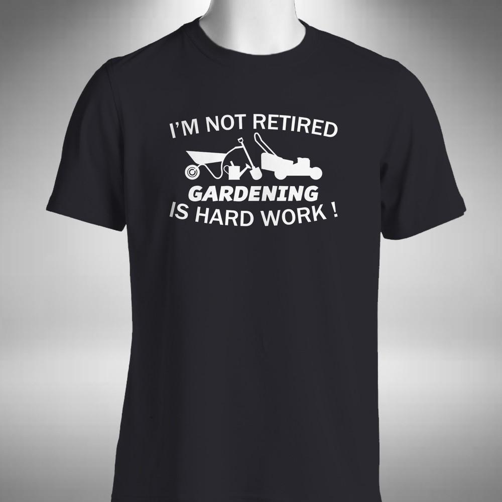 

Gardening Retirement T-Shirt Funny Retired Gift Horticulture Flower Gardener 2XL