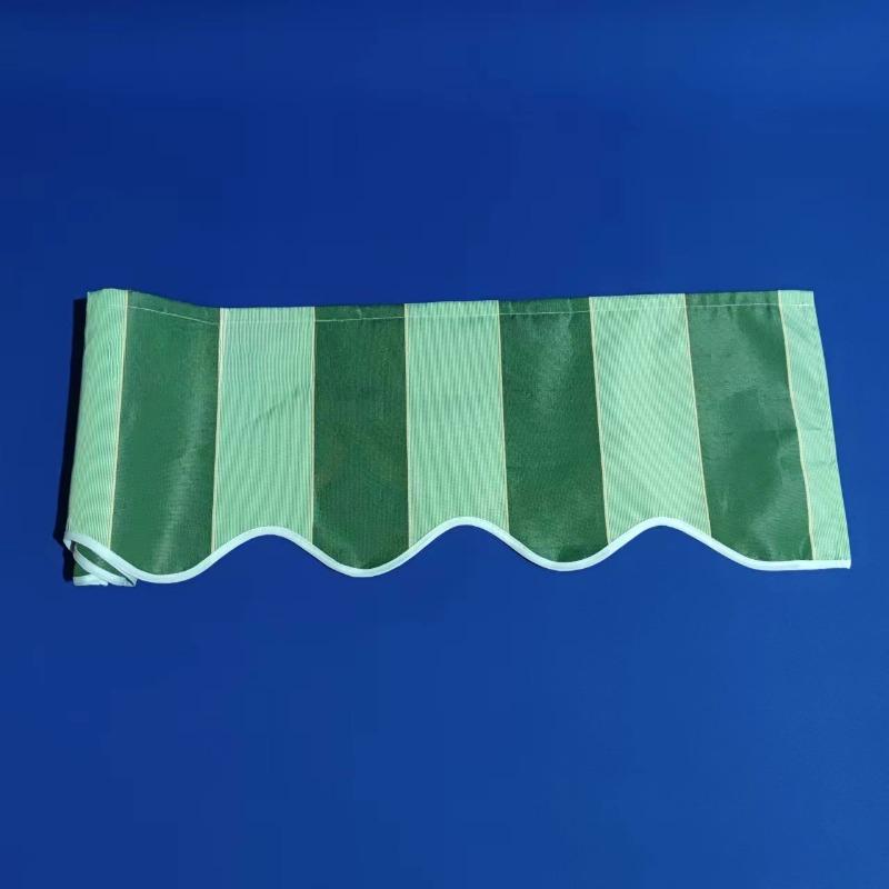 Retractable Awning Patio Replacement Fabric Window Valance Manual Exterior Sun Shade Deck Window Cover Sunshade Canopy Curtain