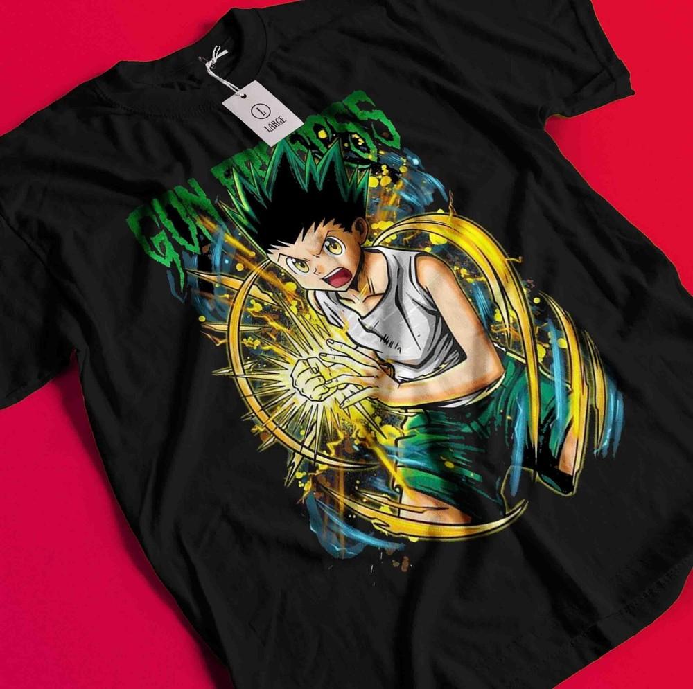 

Gon Shirt Hunter X Hunter HXH Hisoka Tshirt Killua Tee T-Shirt Meruem Kurapika AA346 XL