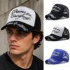 Cotton Baseball Hats Breathable Mesh Dad Hat Trendy Sunscreen Hats  for Men Women