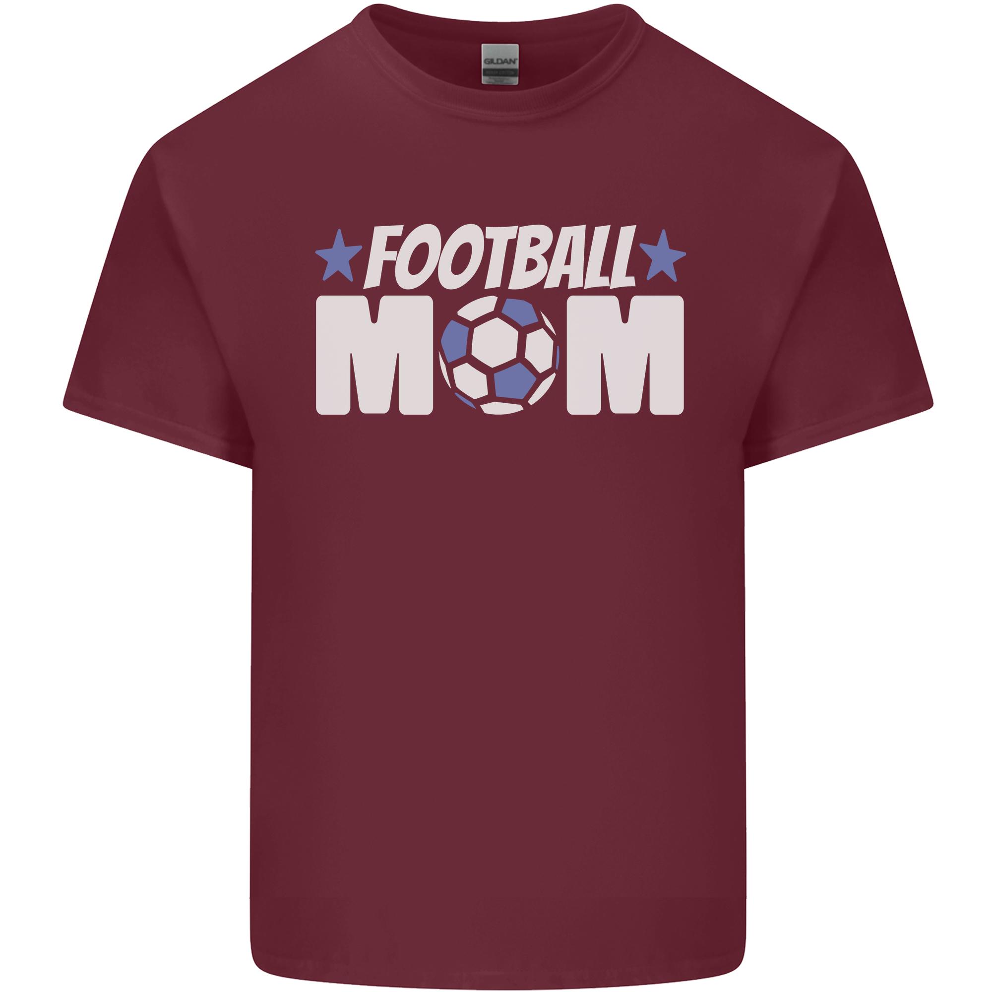 Football Mum Mom Unisexs Light Cotton TShirt S