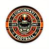 Cincinnati Bengals Fan Vintage Tin Sign 12x8 NFL Wall Art Decor