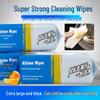 Kraftfulla avfettande köksvåtservetter för fläckborttagning och rengöring