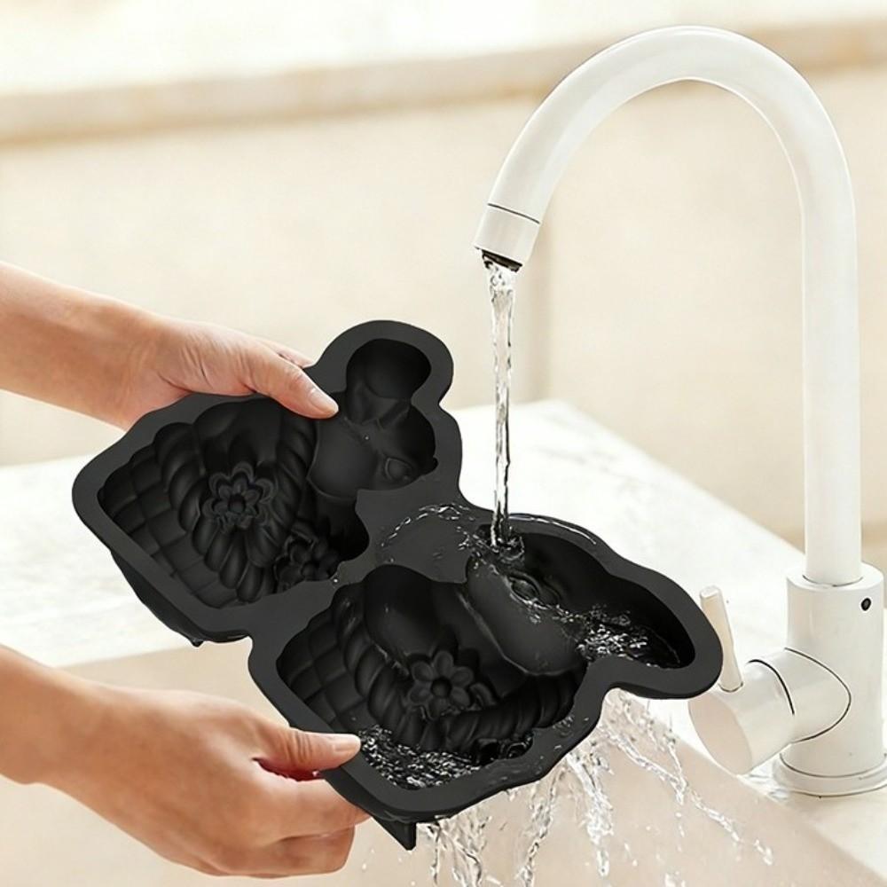 Kreskówkowa Forma do Pieczenia Ciasta Nieprzywierająca Żywiczna Forma do Odlewania Gipsowa Forma do Ciasta Drip Wypieki