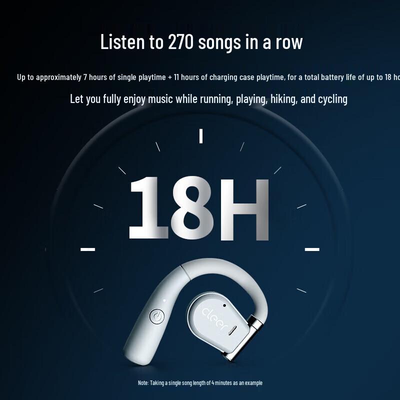 cleer ARC1 Open-Ear Wireless Bluetooth Sport Headphones