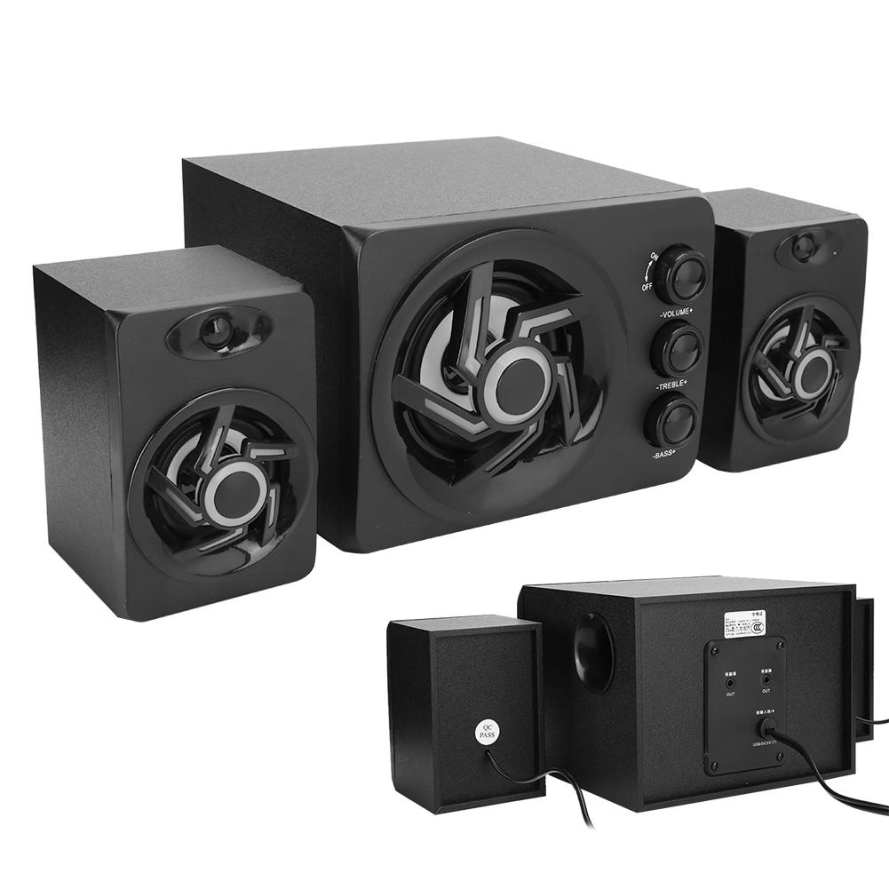 SADA D‑209 Stolní počítač PC Mobilní telefon Mini reproduktor 2.1 Domácí subwoofer