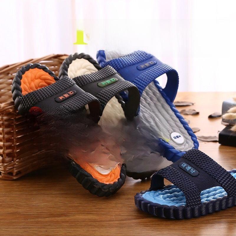 Damen Sommer Indoor Atmungsaktive Badeschuhe mit dicker Sohle und weichem Massagefußbett