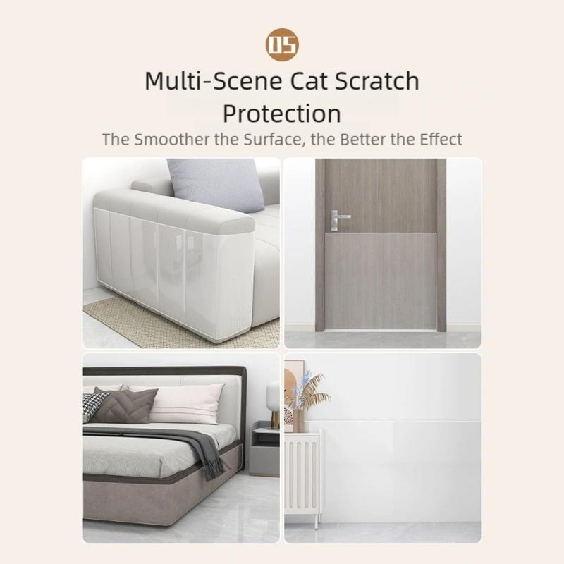 Clear Scratch Proof Sofa Cover PVC Materials Pet Proof Furniture Guard For Home Use