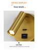 Modern Wall Light for Eye Protection: Ideal for Reading, Hotel Corridors, Bedrooms, and Children's Rooms