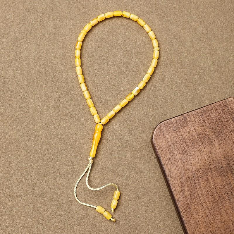 Middle Eastern 33-Bead Misbaha Tasbih: Arabic Prayer Beads for Praise and Meditation