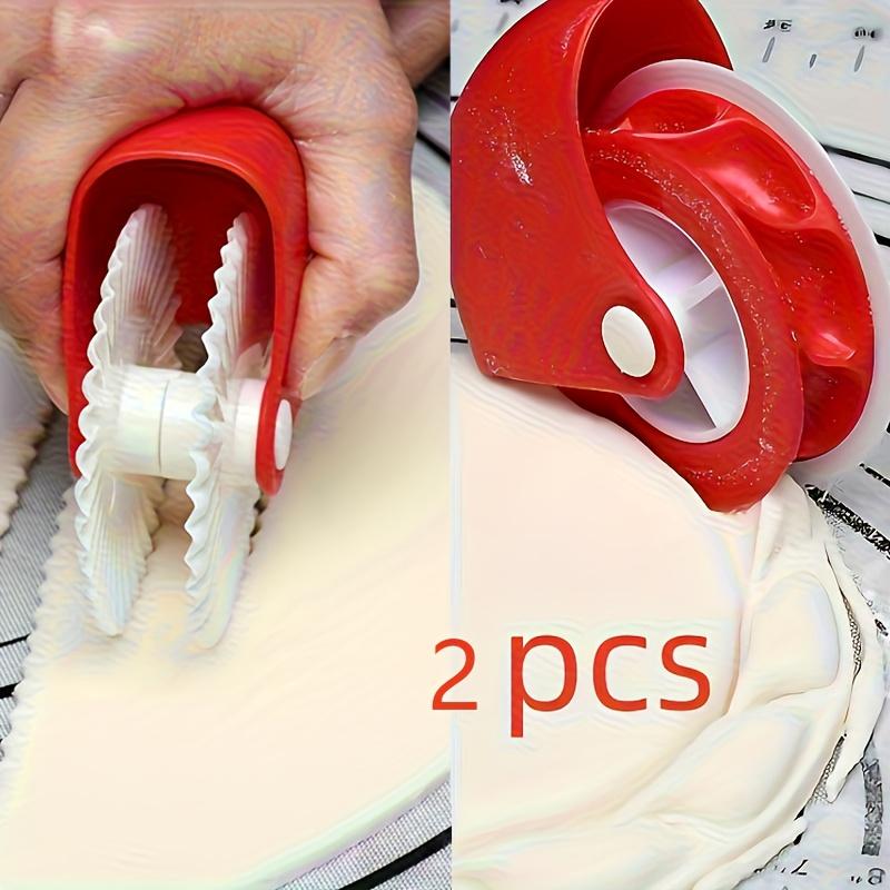 Dough Drum Cutting Machine ABS Baking Tool, Sturdy and Durable, Suitable for Pizza and Bread Crust, Kitchen Essentials