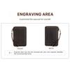 Stylish PU Leather Watch Band Storage Box Holds 12 Straps Flocking Interior Detachable Wrist Strap Designs Daily Use