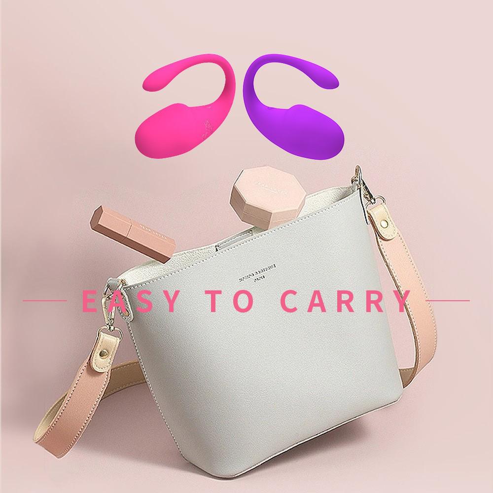 APP-Controlled Tadpole Jumping G-Spot Egg Vibrator for Females