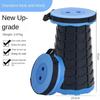 Upgraded Foldable Stool Thickened Portable Foldable Stool Retractable Stool for Fishing Hiking Barbecue Party Chair
