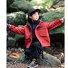 Boys 2025 Winter Padded Windbreaker: Handsome & Casual