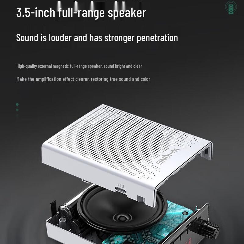 W-King KS16 Portable Bluetooth Voice Amplifier CN plug (adapter included)